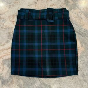 Plaid Forever 21 Skirt